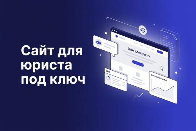 сайт для юриста под ключ: система продаж и лиды
