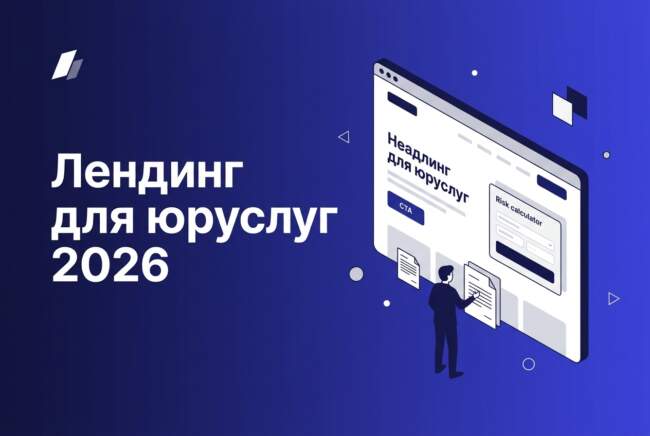 лендинг для юридических услуг: структура и тренды 2026